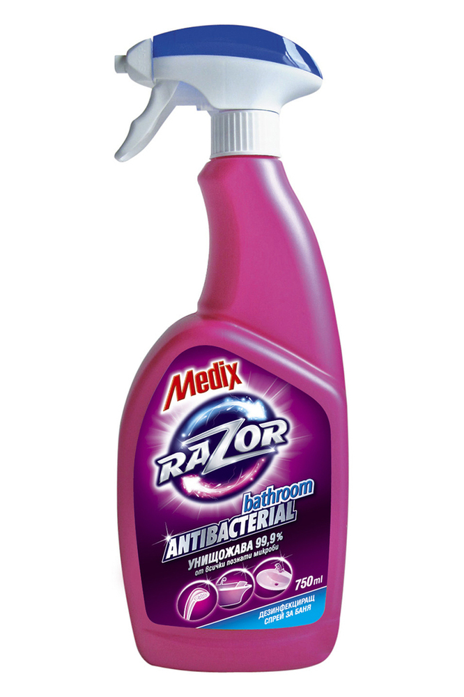 Медикс Razor дезинфекциращ спрей за баня 750 мл./12 бр/каш